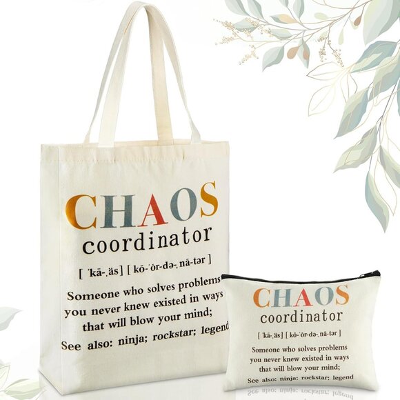 Makeup Bag & Tote - Chaos Coordinator Gift Set - Picture 1 of 5